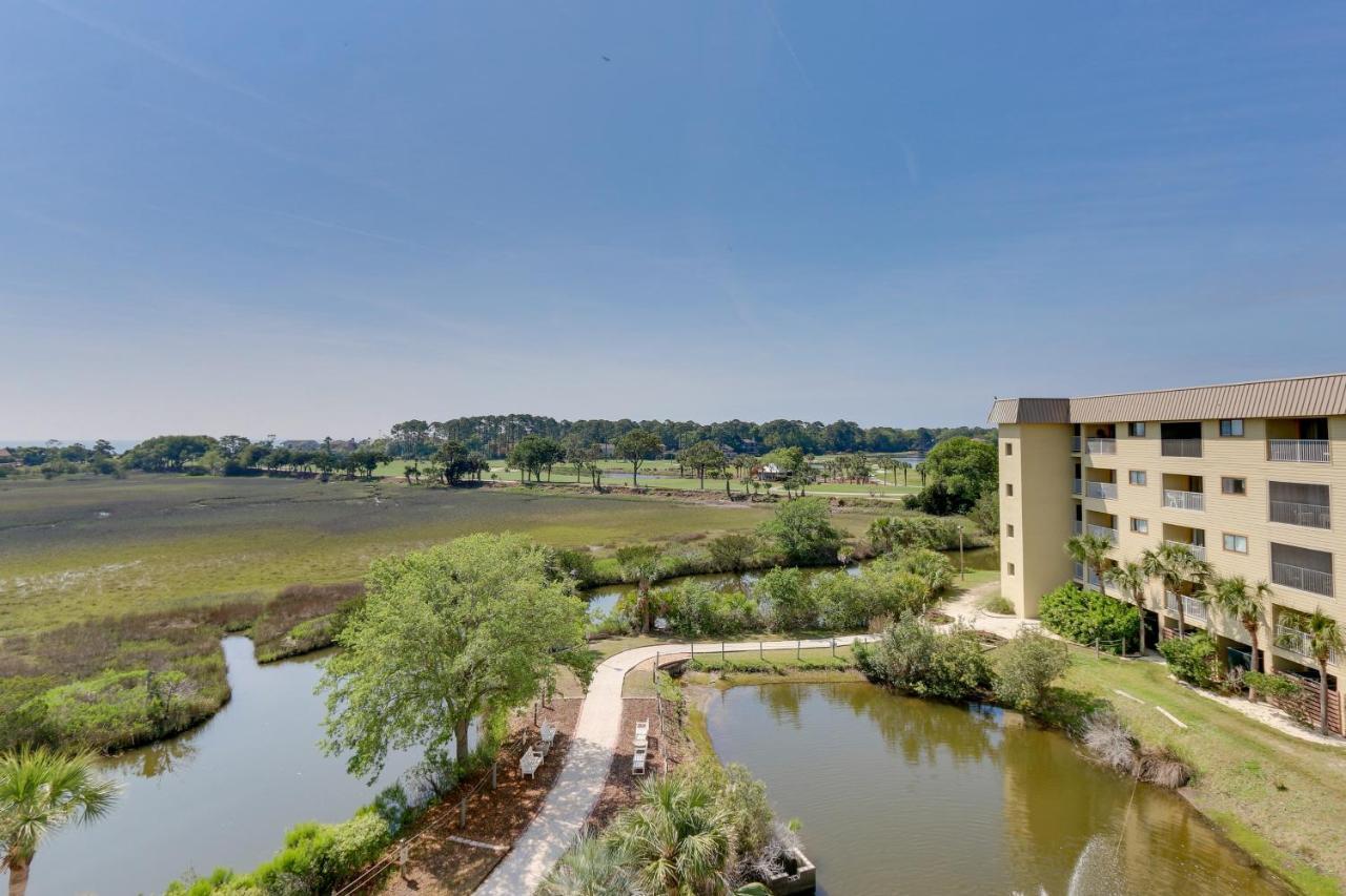 Hilton Head With Golf Views Walk To Beach! Apartamento *